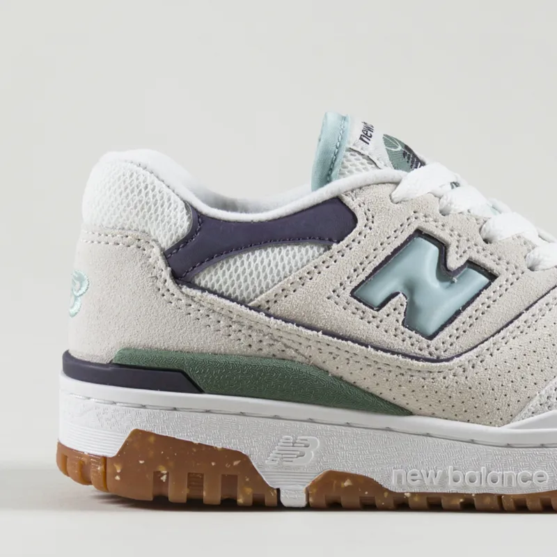 New Balance Womens 550 Shoes Sea Salt Winter Fog-5