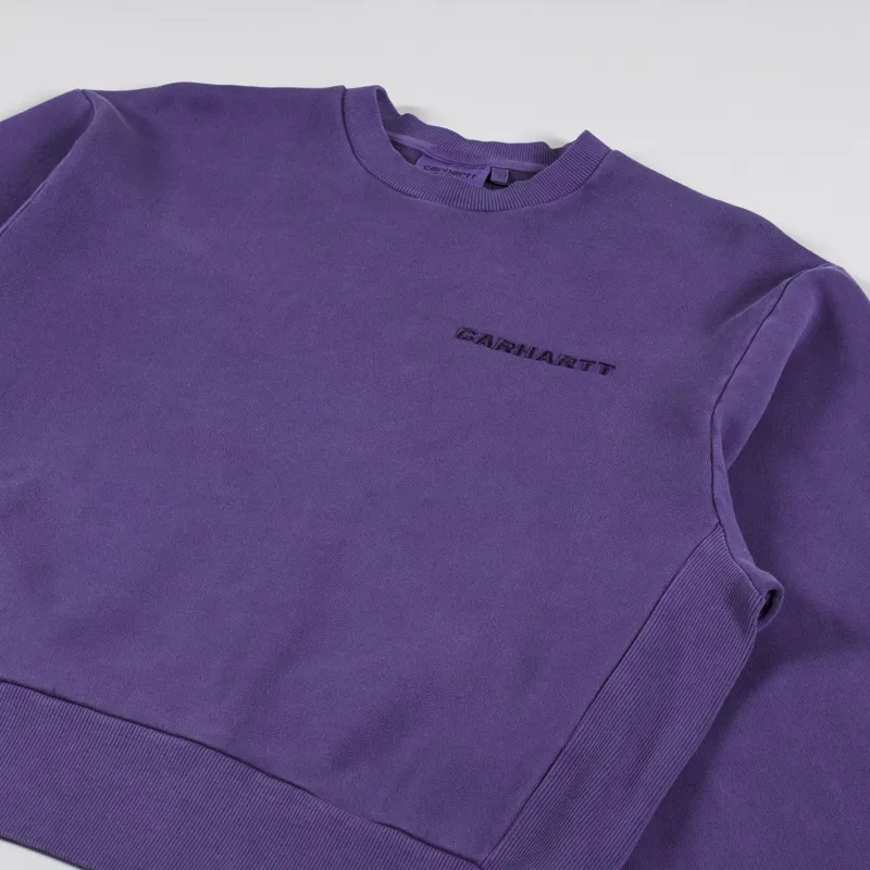 Carhartt WIP Womens Akron Sweat Cassis-4