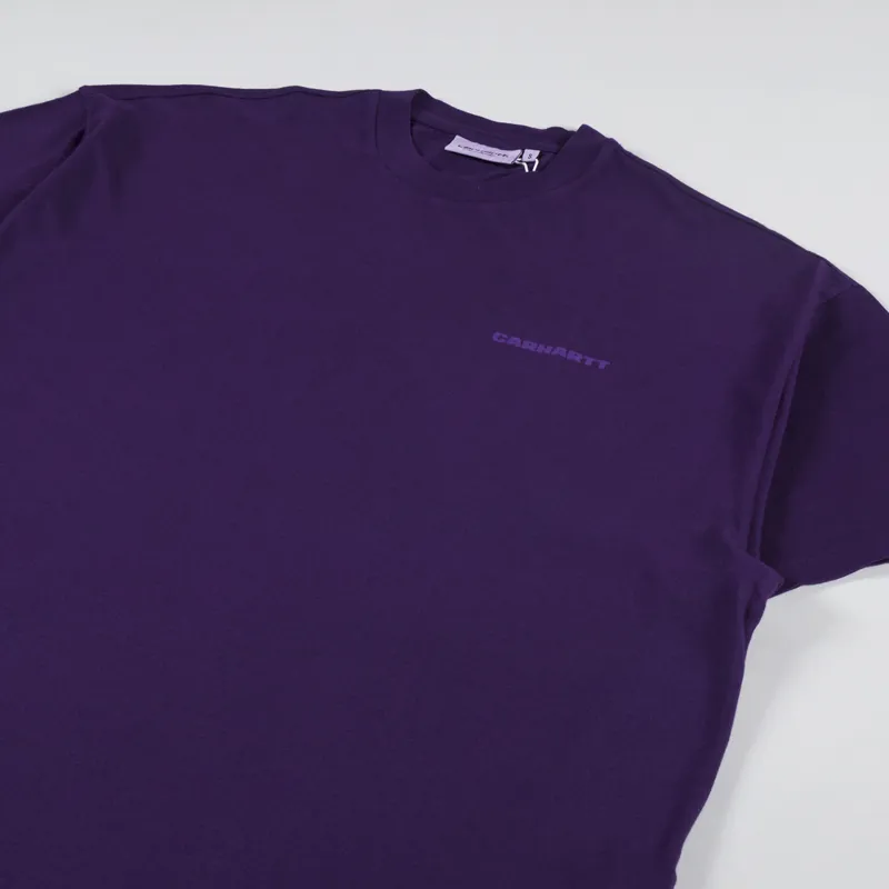 Carhartt WIP Womens Akron T Shirt Cassis-4