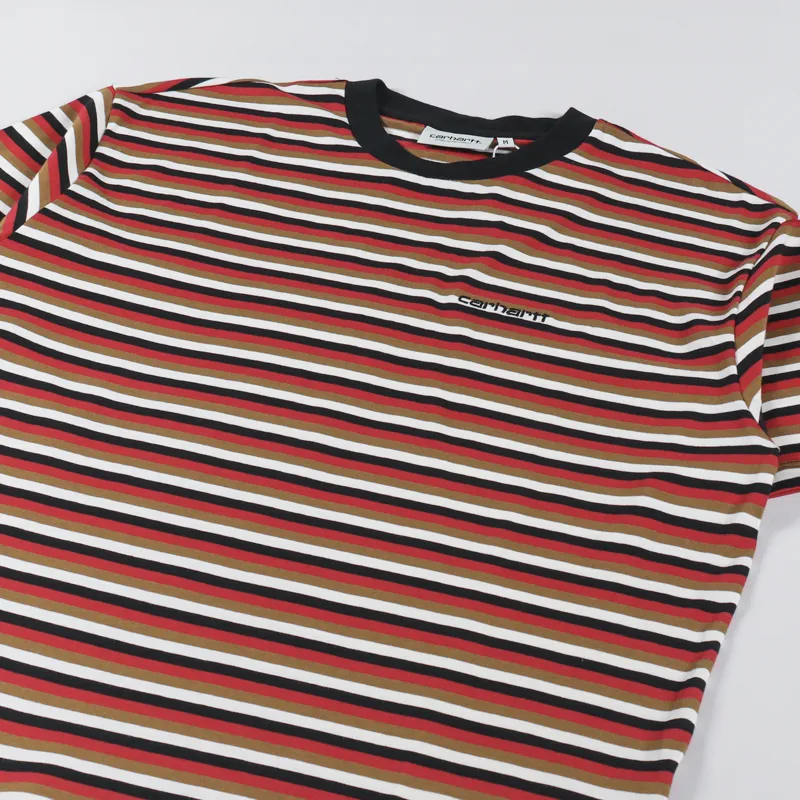 Carhartt WIP Womens Alice T Shirt Stripe Arcade-2