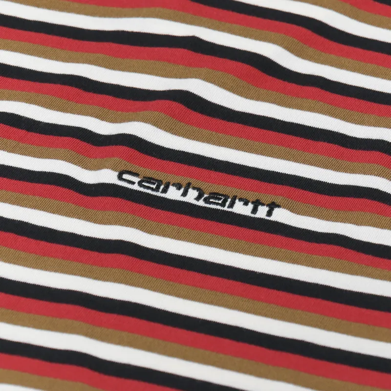 Carhartt WIP Womens Alice T Shirt Stripe Arcade-3
