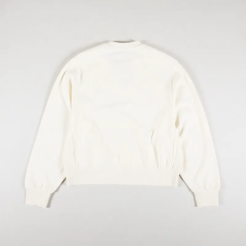 Carhartt WIP Womens American Script Sweat Natural-1