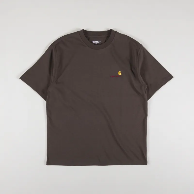 Carhartt WIP Womens American Script T Shirt Buckeye