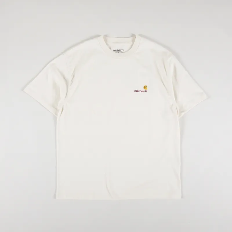 Carhartt WIP Womens American Script T Shirt Natural