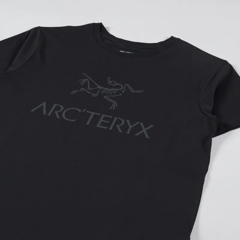 Arc'teryx Womens Arc'Word T Shirt Black-1