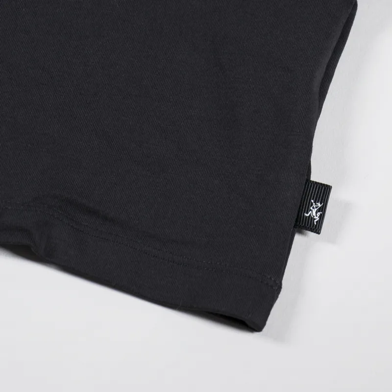 Arc'teryx Womens Arc'Word T Shirt Black-3