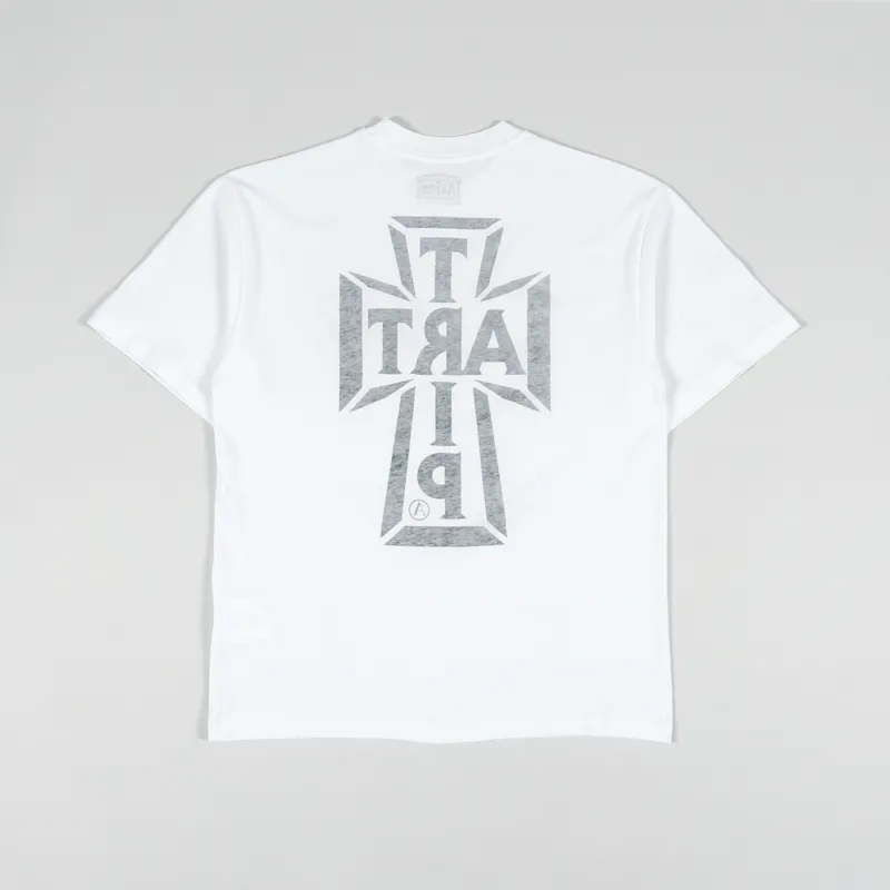 Aries Womens Art Trip Reverse T Shirt White