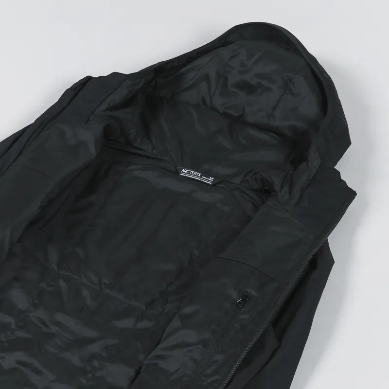 Arc'teryx Womens Atom Hoody Black-8