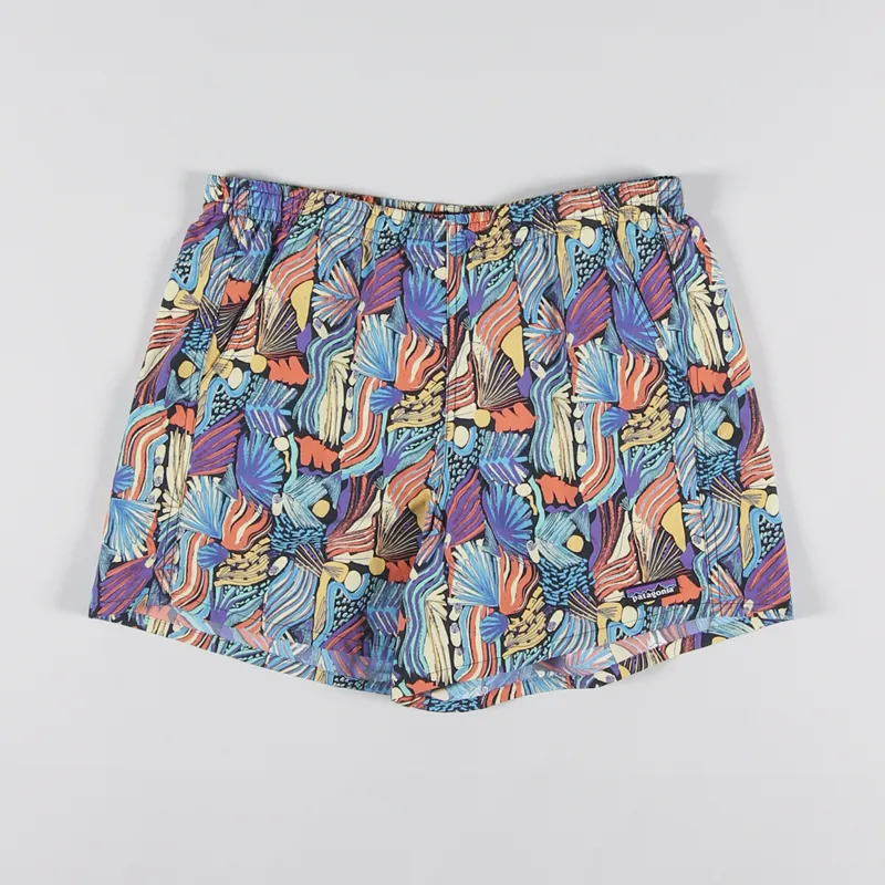 Patagonia Womens Baggies Shorts Joy Pitch Blue