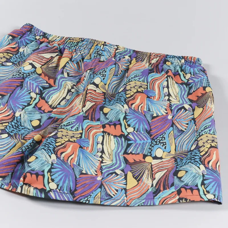 Patagonia Womens Baggies Shorts Joy Pitch Blue-4