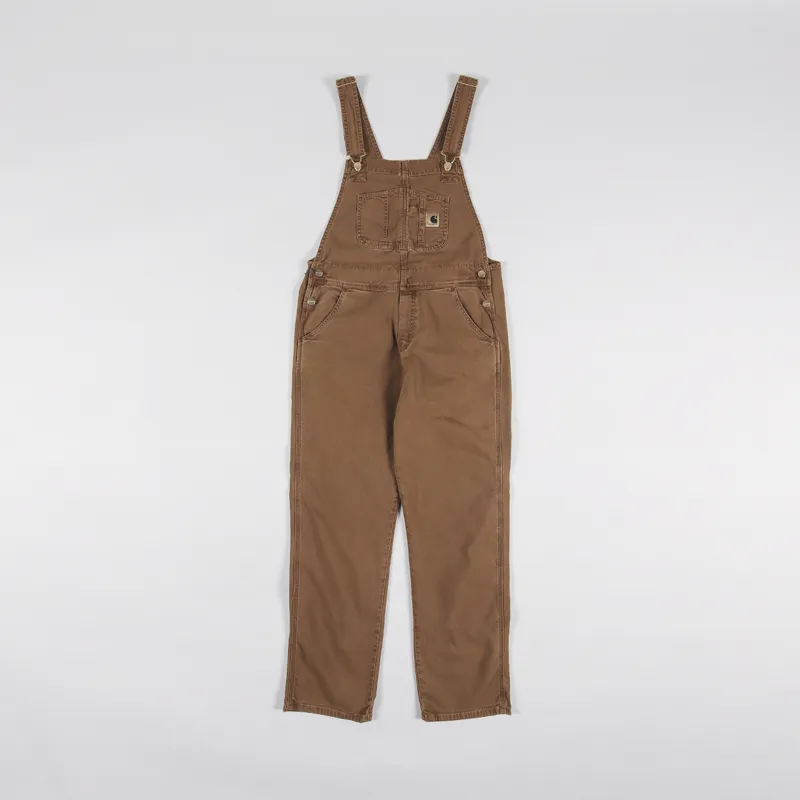 Carhartt WIP Womens Bib Overall Straight Tamarind Faded