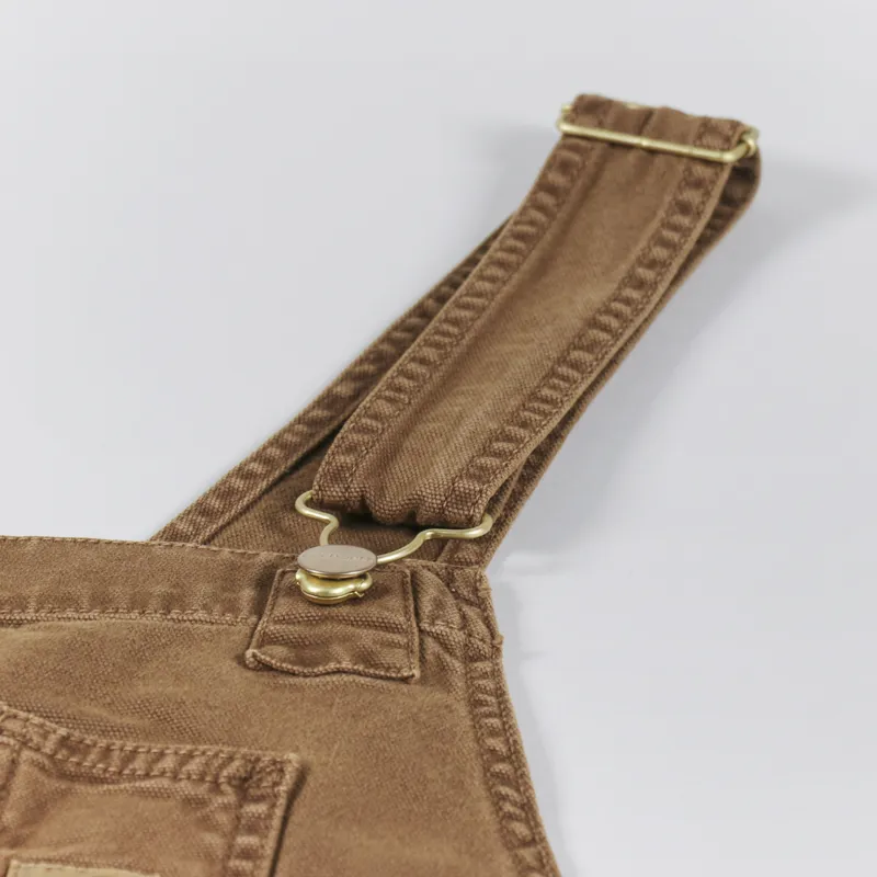Carhartt WIP Womens Bib Overall Straight Tamarind Faded-10