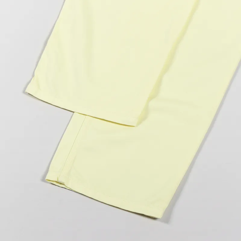 Carhartt WIP Womens Bib Overall Straight Soft Yellow Garment Dyed-8