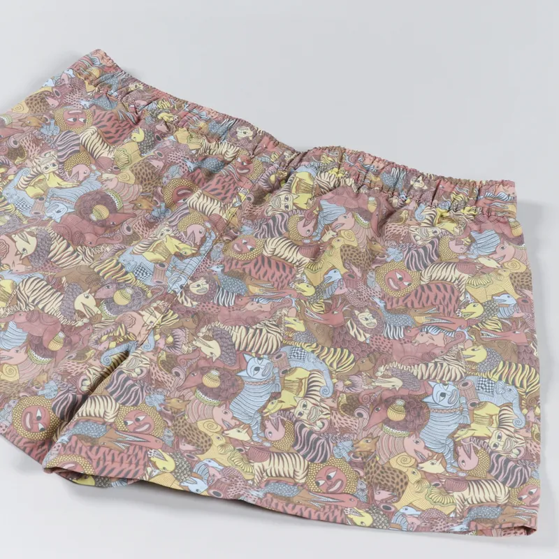 Patagonia Womens Barely Baggies Shorts Together Trip Brown-6