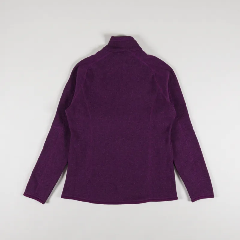Patagonia Womens Better Sweater Jacket Night Plum-5