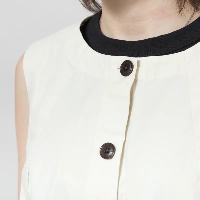 Girls of Dust Womens Veston Sleeveless Crop Top Wheat-3