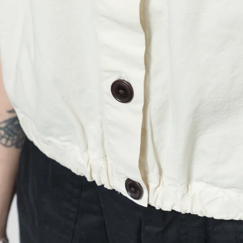 Girls of Dust Womens Veston Sleeveless Crop Top Wheat-4