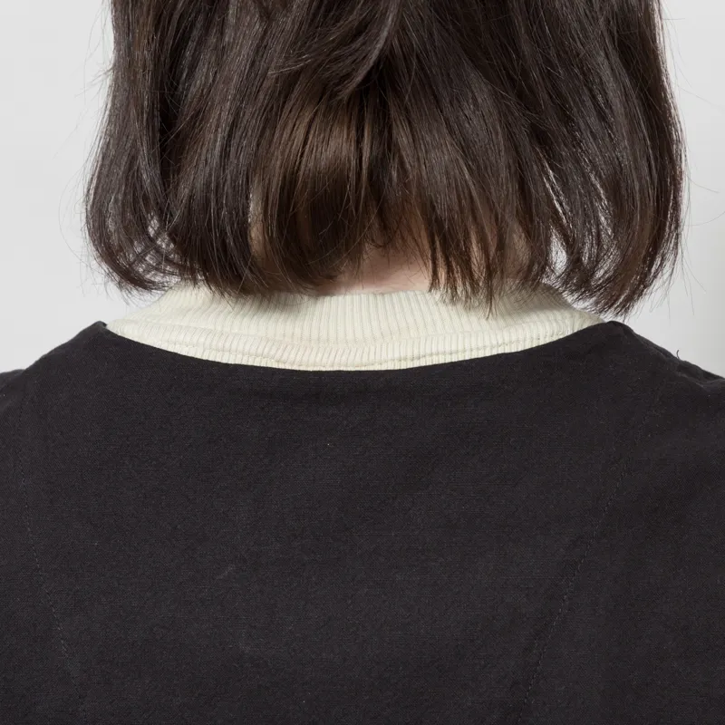 Girls of Dust Womens Veston Sleeveless Crop Top Black-6