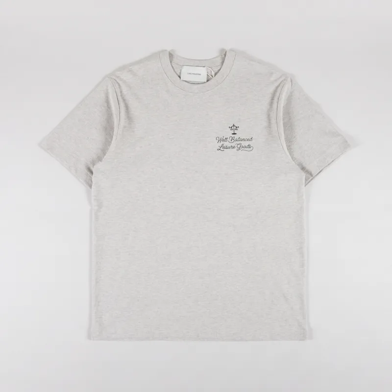 Cafe Mountain Souvenir T Shirt Vintage Heather-1