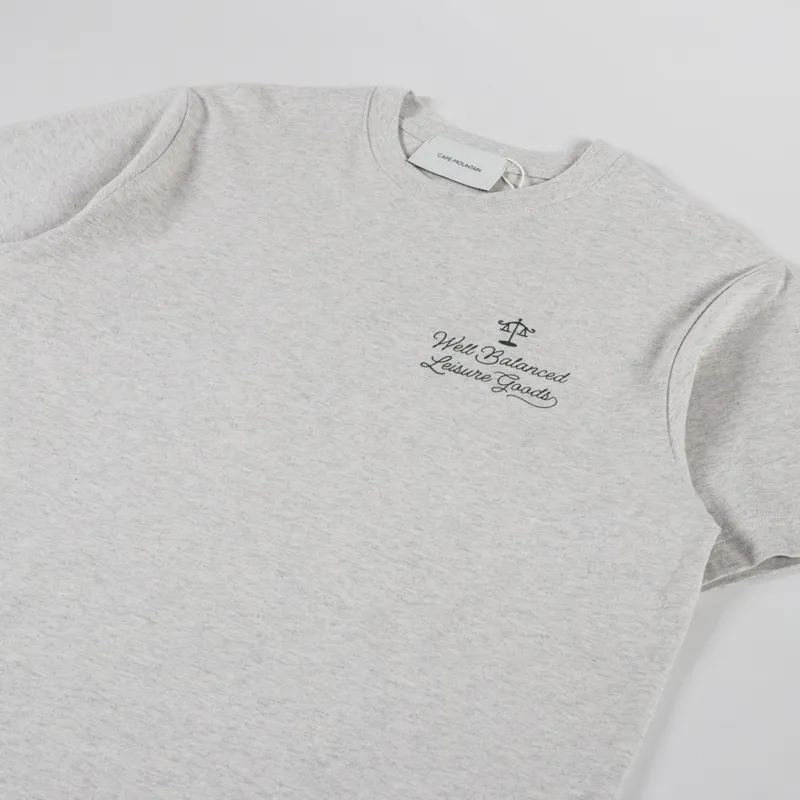 Cafe Mountain Souvenir T Shirt Vintage Heather-3