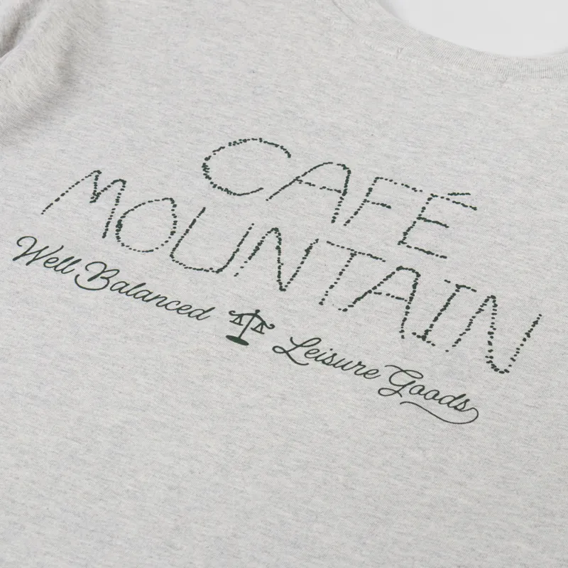 Cafe Mountain Souvenir T Shirt Vintage Heather-4