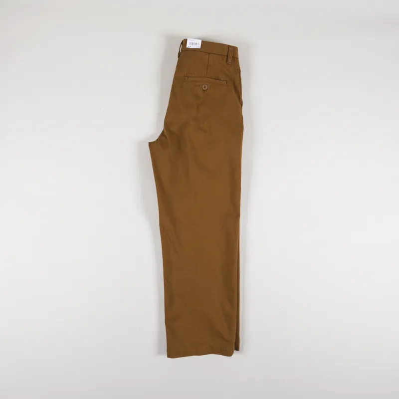 Carhartt WIP Womens Cara Pant Deep H Brown Moraga Twill-2