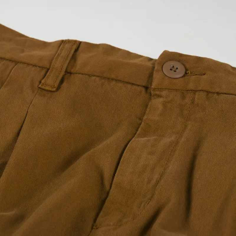 Carhartt WIP Womens Cara Pant Deep H Brown Moraga Twill-6