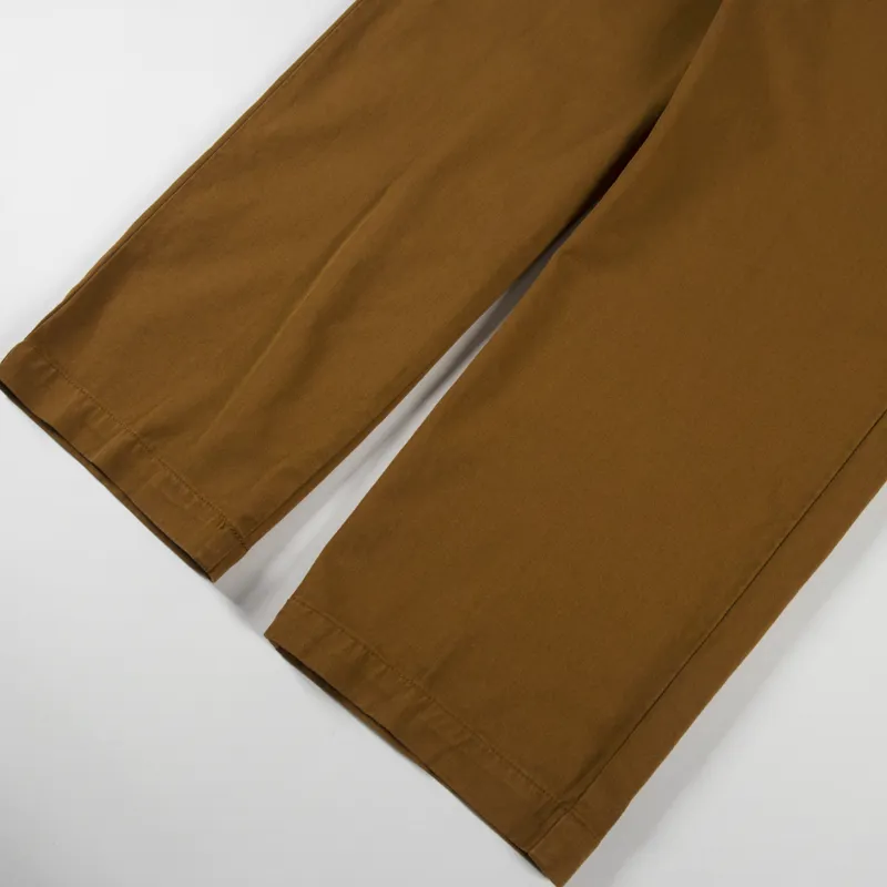 Carhartt WIP Womens Cara Pant Deep H Brown Moraga Twill-9