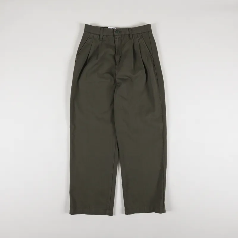 Carhartt WIP Womens Cara Pant Plant Moraga Twill-1
