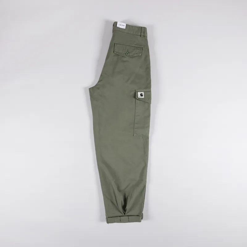 Carhartt WIP Womens Collins Pant Dollar Green Moraga Twill-4