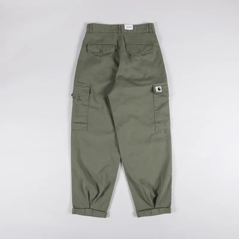 Carhartt WIP Womens Collins Pant Dollar Green Moraga Twill