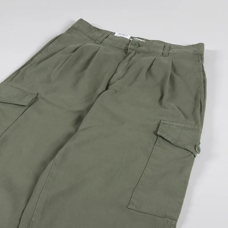 Carhartt WIP Womens Collins Pant Dollar Green Moraga Twill-7