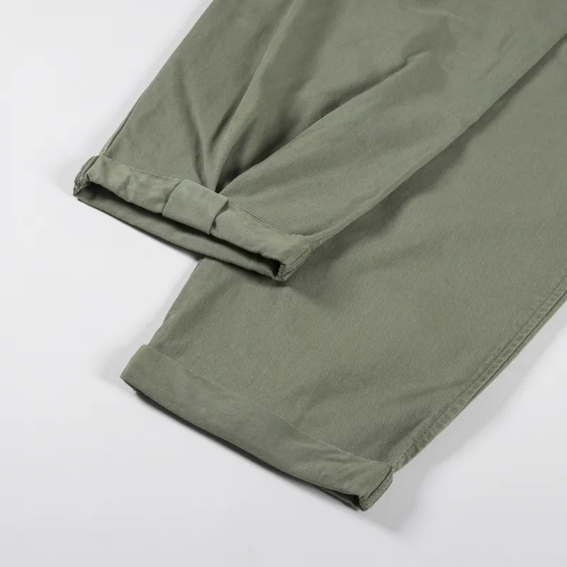 Carhartt WIP Womens Collins Pant Dollar Green Moraga Twill-5