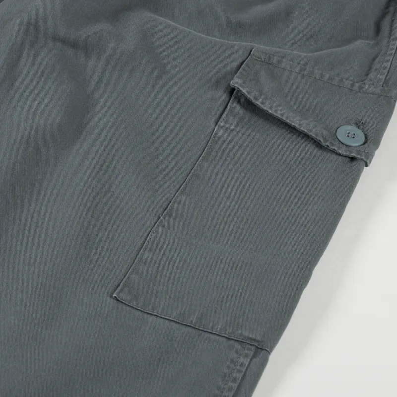 Carhartt WIP Womens Collins Pant Smoke Green Moraga Twill-10