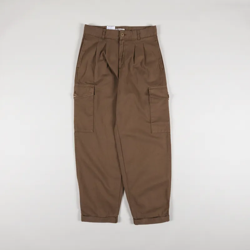 Carhartt WIP Womens Collins Pant Tamarind Moraga Twill-1