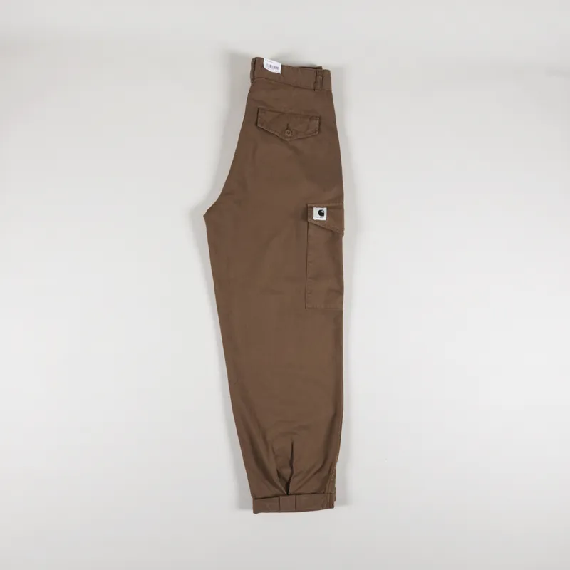 Carhartt WIP Womens Collins Pant Tamarind Moraga Twill-2