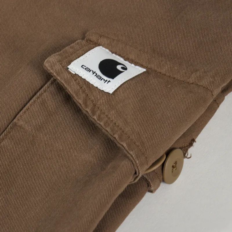 Carhartt WIP Womens Collins Pant Tamarind Moraga Twill-9
