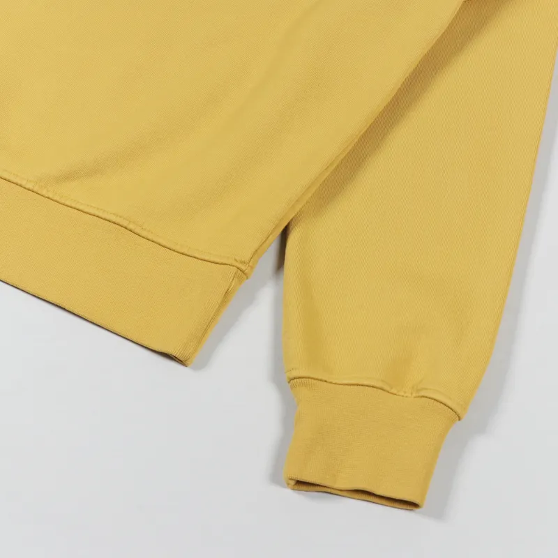 Colorful Standard Womens Classic Organic Crew Sweat Burned Yellow-6