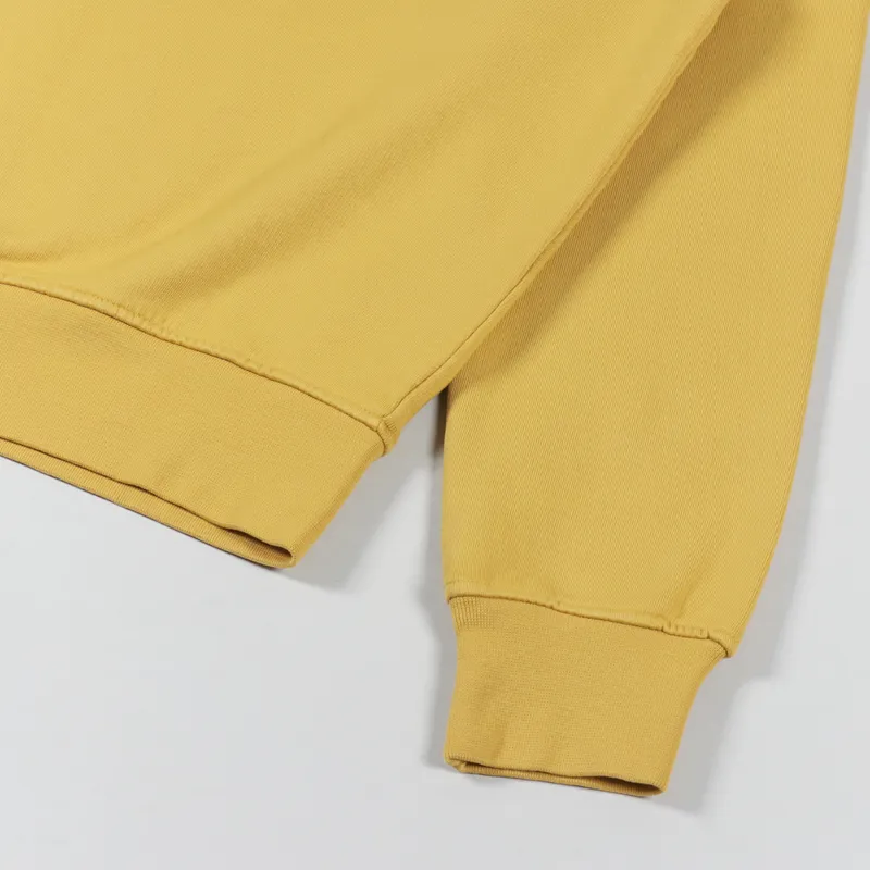 Colorful Standard Womens Classic Organic Crew Sweat Burned Yellow-7