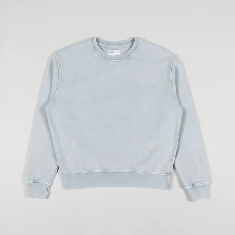 Colorful Standard Womens Classic Organic Crew Sweat Faded Grey
