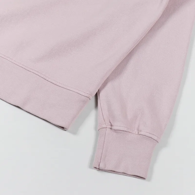 Colorful Standard Womens Classic Organic Crew Sweat Faded Pink-6