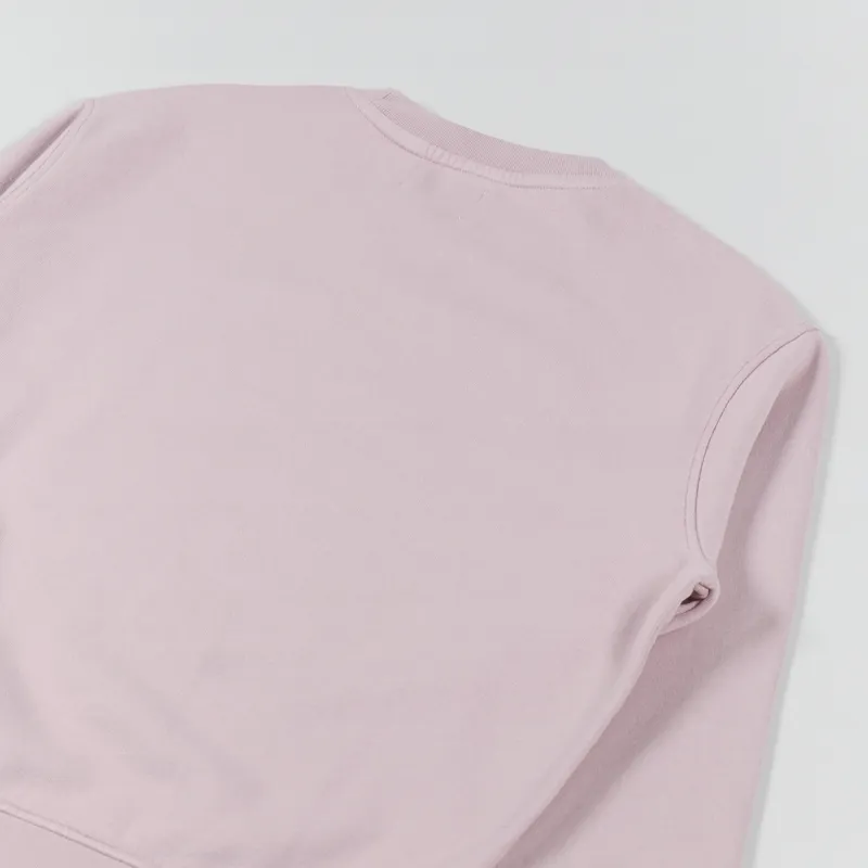 Colorful Standard Womens Classic Organic Crew Sweat Faded Pink-5