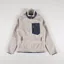 Patagonia Womens Classic Retro-X Fleece Jacket Natural Smolder Blue