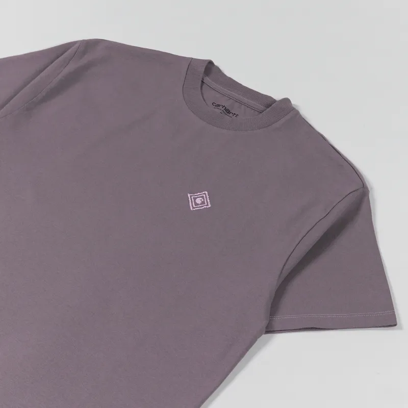 Carhartt WIP Womens Cultivate T Shirt Misty Thistle-6
