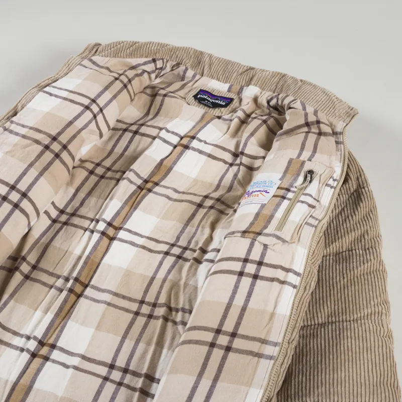 Patagonia Womens Cord Fjord Coat Oar Tan-4