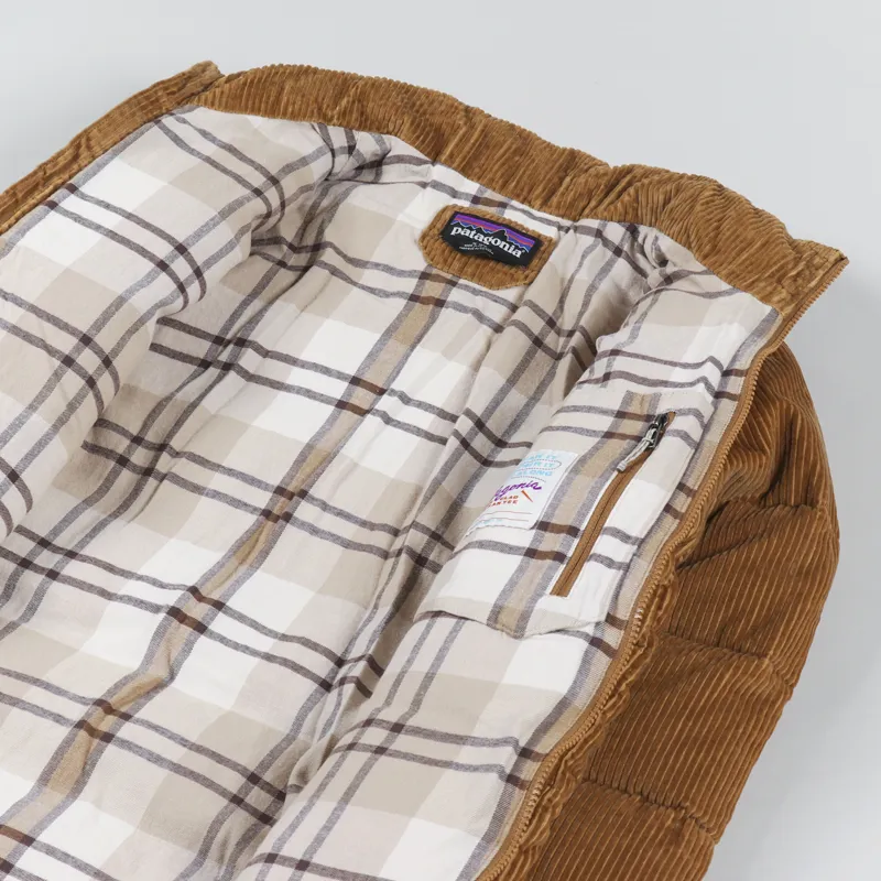 Patagonia Womens Cord Fjord Coat Nest Brown-4