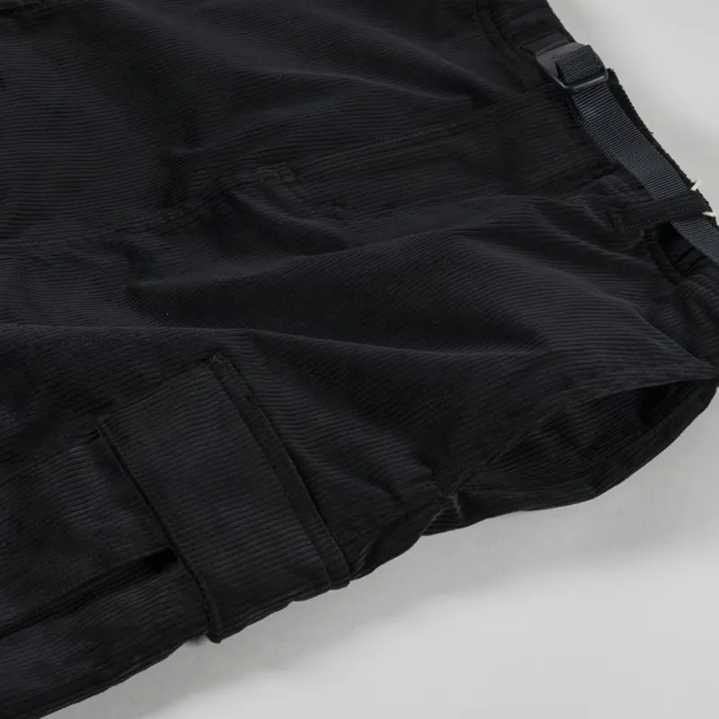 Gramicci Womens Corduroy Long Cargo Skirt Black-5