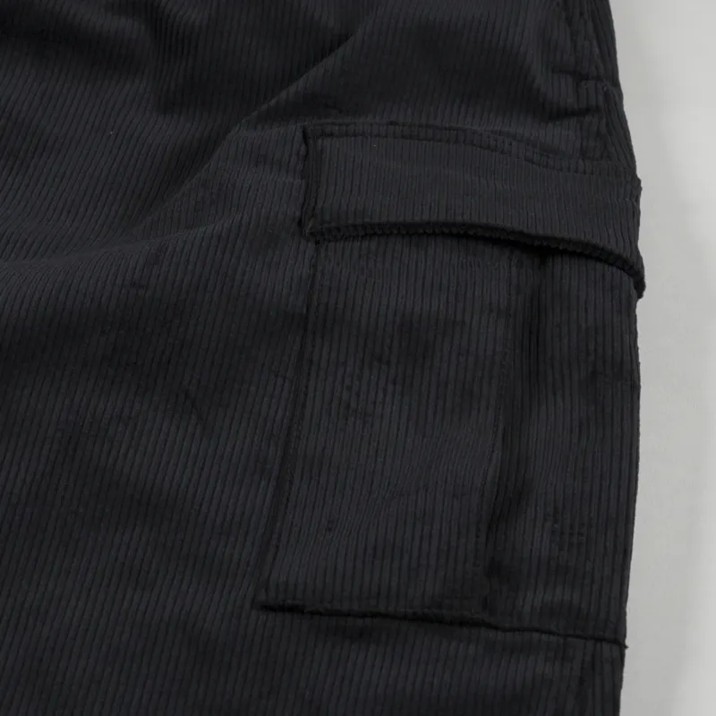 Gramicci Womens Corduroy Long Cargo Skirt Black-6