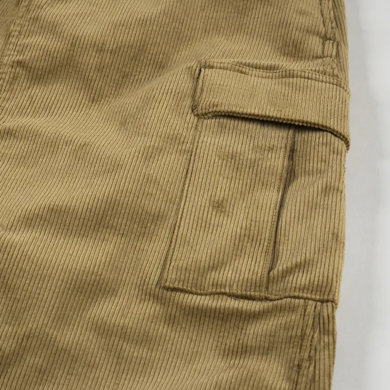 Gramicci Womens Corduroy Long Cargo Skirt Mocha Beige-9