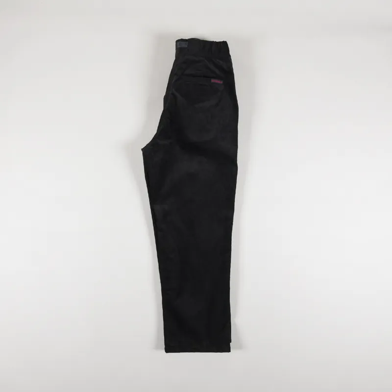 Gramicci Womens Corduroy Pleated Pant Black-2